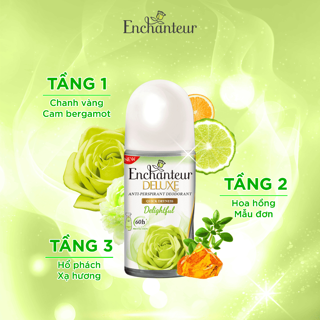 [GIFT] Lăn khử mùi Enchanteur 40ml (quà mùi ngẫu nhiên)