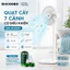 Quạt Cây Đứng 7 Cánh, Có Điều Khiển Từ Xa, Motor Đồng Êm Ái, 3 Mức Gió, Hẹn Giờ 1-12H