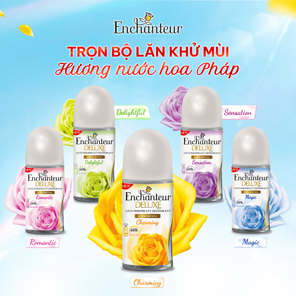 [GIFT] Lăn khử mùi Enchanteur 40ml (quà mùi ngẫu nhiên)