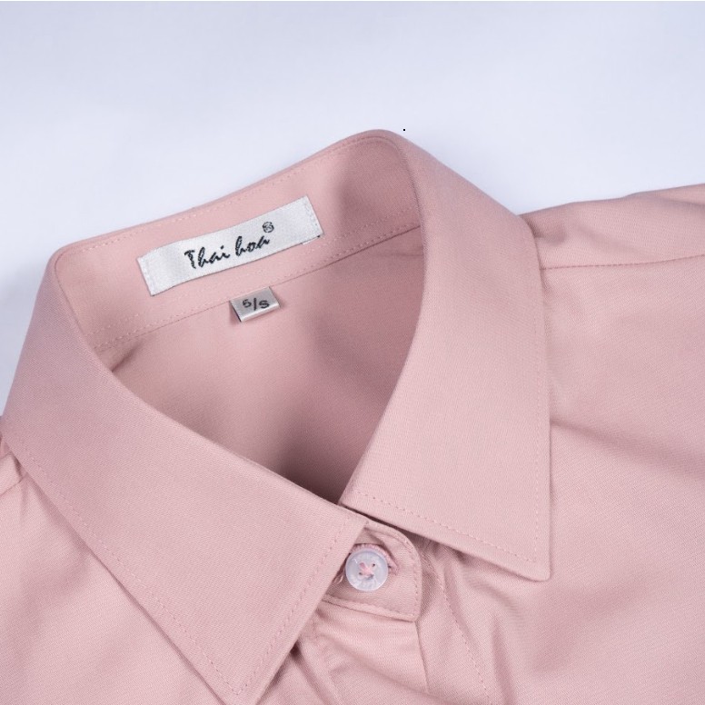 [ HÀNG CTY ] Áo sơ mi dài tay 287 chất liệu vải modal trơn cao cấp dài tay dáng slimfit có nẹp khuy Thái Hòa