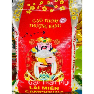 Gạo Lài Thơm Dẻo ,Ngọt Cơm (Túi 5ky)