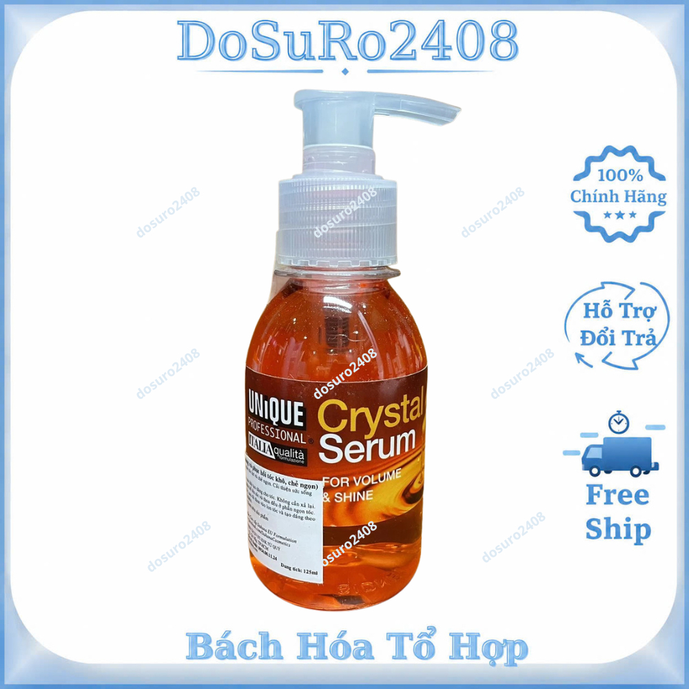 Tinh Dầu Bóng Tóc, Phục Hồi Hư Tổn CRYSTAL SERUM 125ml
