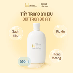 Nước Tẩy Trang Dịu Nhẹ Cho Mọi Loại Da Sensitive Cleansing Water Le&Lu 400ml