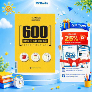 Sách - 600 Động Từ Bất Quy Tắc Trong Tiếng Anh
