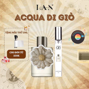 Nước Hoa Nam Acqua Di Giò EDP, Tinh Dầu Nước Hoa LAN PERFUME Phong Cách Năng động, Tươi mát, Hiện đại
