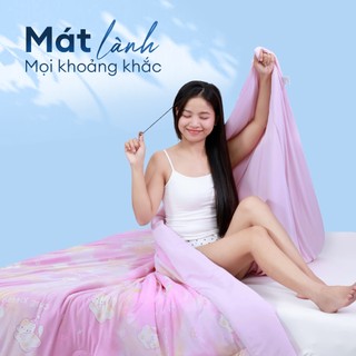 [CHĂN HÈ MÁT LẠNH] Mền Lạnh I Cool Advance NIN House | Nhiều màu | Chần Ice Silk Mát Lạnh Cao Cấp