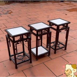 Đôn Kê Cây Cảnh Bonsai Phong Cách Cổ Điển - Khung Sắt Chắc Chắn
