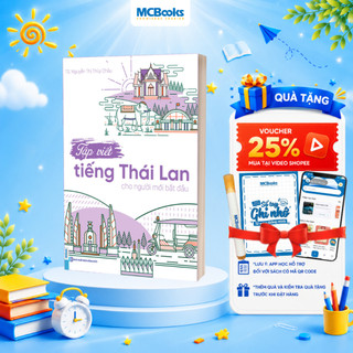 Sách - Tập viết tiếng Thái cho người mới bắt đầu