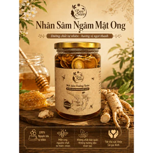 Sâm Mật Trường Xuân - Nhân Sâm Ngâm Mật Ong Cao Cấp Dưỡng Khí Huyết Khỏe Đẹp Tự Nhiên - 500ml