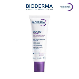 Kem phục hồi da tổn thương Bioderma Cicabio Creme+ 40ml (mẫu mới)