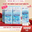 Giấy vệ sinh treo tường cao cấp TopGia Melto 1000 Tờ/4 lớp dập vân 4D , mềm mịn tiện lợi