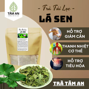 Trà Lá Sen Túi Lọc, Đậm Vị Trà Thơm Ngon, Dễ Uống, Tốt Cho Sức Khoẻ - Tâm An 30 lọc