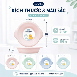 Thau Nhựa Notoro: Nhựa PP Nguyên Sinh, Kháng Khuẩn, An Toàn Cho Bé,4 Dung Tích (21cm/27cm/32cm/38cm)