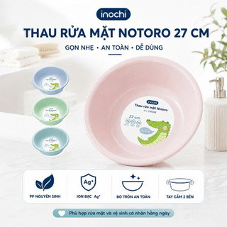 Thau Nhựa Notoro: Nhựa PP Nguyên Sinh, Kháng Khuẩn, An Toàn Cho Bé,4 Dung Tích (21cm/27cm/32cm/38cm)