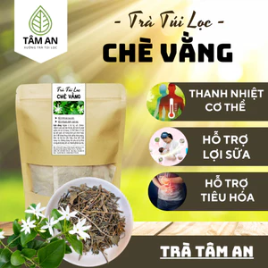 Trà Vằng Lá Sẻ Túi Lọc, Nguyên Chất Không Chất Bảo Quản, Tâm An 30 Lọc