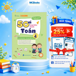 Sách - 50 đề tăng điểm nhanh toán lớp 4