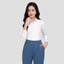 Áo sơ mi KẺ SỌC HOTTREND R11 Thái Hòa chất liệu sợi tre họa tiết vải kẻ xước form ôm tôn dáng