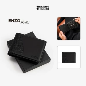 Ví Da PU Ngang Enzo Basic Bóp Đựng Tiền Thẻ Nhiều Ngăn Cầm Tay Nam Nữ Unisex | UNDER THINKER