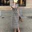 Đầm thun dệt midi dress bigsize dư xịn