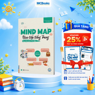 Sách - Mind map giao tiếp tiếng Trung theo giáo trình Hán Ngữ