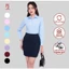 Áo sơ mi nữ Thái Hòa R01 form ôm vải cotton trơn