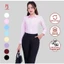 Áo sơ mi nữ Thái Hòa R01 form ôm vải cotton trơn