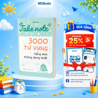 Sách - Takenote 3000 Từ Vựng Tiếng Anh