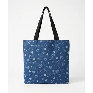Túi Denim 2 lớp dày dặn 40x30cm , Thời Trang, Sang Trọng