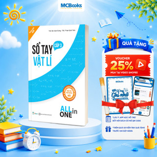 Sách - Sổ tay vật lí cấp 3 - All in one