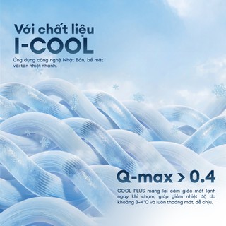 Bộ 5 Món Ga Gối kèm Mền Chần Cool Plus NIN House Mát Lạnh Nhiều Kích Thước Drap Bo Chun Mát Lạnh Thoáng Khí Nhanh Khô
