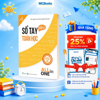 Sách - Sổ tay toán học cấp 3 - All in one