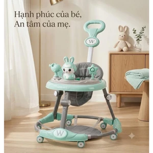 Xe Tròn Tập Đi Samkids Có Bàn Ăn Dặm, có nhạc có đèn cho bé yêu