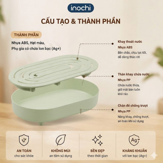 Khay úp cốc oval Inochi Sano – Gọn gàng, tiện lợi, bền đẹp