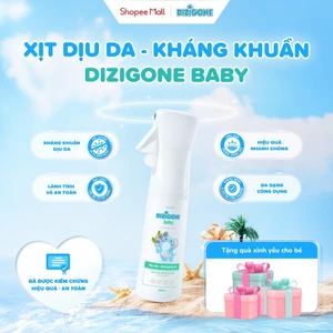 Dung dịch DIZIGONE Baby - Chai xịt 300ml: Giúp làm sạch da, kháng khuẩn và làm dịu da cho bé