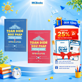 Sách - Combo Chinh phục toàn diện Ngữ pháp tiếng Anh bằng Infographic