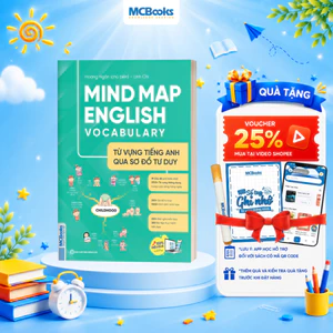 Sách - Mind Map English Vocabulary -Từ Vựng Tiếng Anh Qua Sơ Đồ Tư Duy