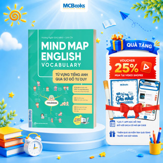 Sách - Mind Map English Vocabulary -Từ Vựng Tiếng Anh Qua Sơ Đồ Tư Duy
