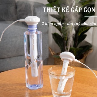 Máy Tạo Ẩm Mini Di Động USB | Máy Phun Sương Nano 35ml/h, 8H Liên Tục, Cho Phòng Ngủ Ô Tô