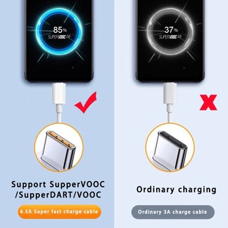 Tương thích với cáp sạc nhanh OPPO 65W SuperVOOC Type-C, tương thích với các dòng máy Reno 8, 9, 10, 11, 12, Find X8 X7