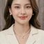 N745 dây chuyền ngọc trai nhân tạo dây hạt 4li mặt hạt 10li ngọc trai nhân tạo xinh xắn cho nữ