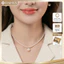 N745 dây chuyền ngọc trai nhân tạo dây hạt 4li mặt hạt 10li ngọc trai nhân tạo xinh xắn cho nữ