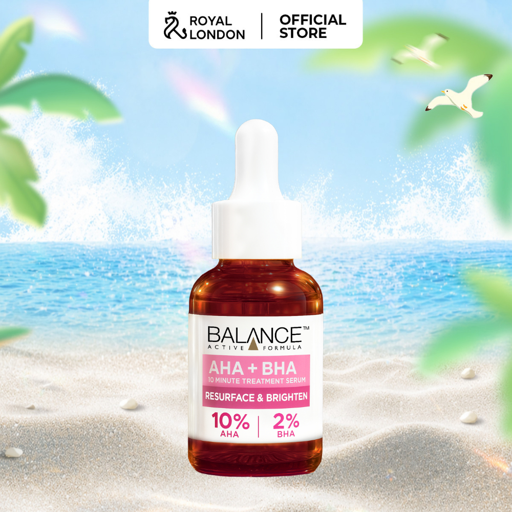 Serum Tái Tạo Và Dưỡng Trắng Da AHA 10% + BHA 2% Treatment Balance