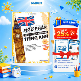 [LIFEMALL9915 - 12% đơn 99K] Sách - Ngữ Pháp Và Giải Thích Ngữ Pháp Tiếng Anh Cơ Bản Và Nâng Cao 80/20 Tập 2