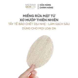 Miếng rửa mặt từ xơ mướp thiên nhiên | Tẩy tế bào chết dịu nhẹ – Làm sạch sâu – Dùng cho mọi loại da-Không viền