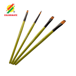 Bộ 4 Cọ Vẽ Màu Acrylic - Colormate