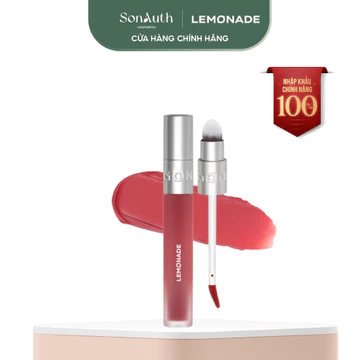 Son bùn ẩm mờ mịn lâu trôi Lemonade Perfect Couple Blurry Stain Lip Cream 3.5g