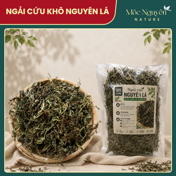 Ngải Cứu Khô Nguyên Lá Loại 1 – Xông Hơi, Ngâm Chân, Hàng Sạch, Thơm Tự Nhiên