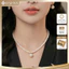 Dây Chuyền Ngoc Trai Nhân Tạo Dây Hạt 5li Mặt Hạt 12li Ngọc Nhân Tạo Xinh Xắn Cho Nữ - DAISYN
