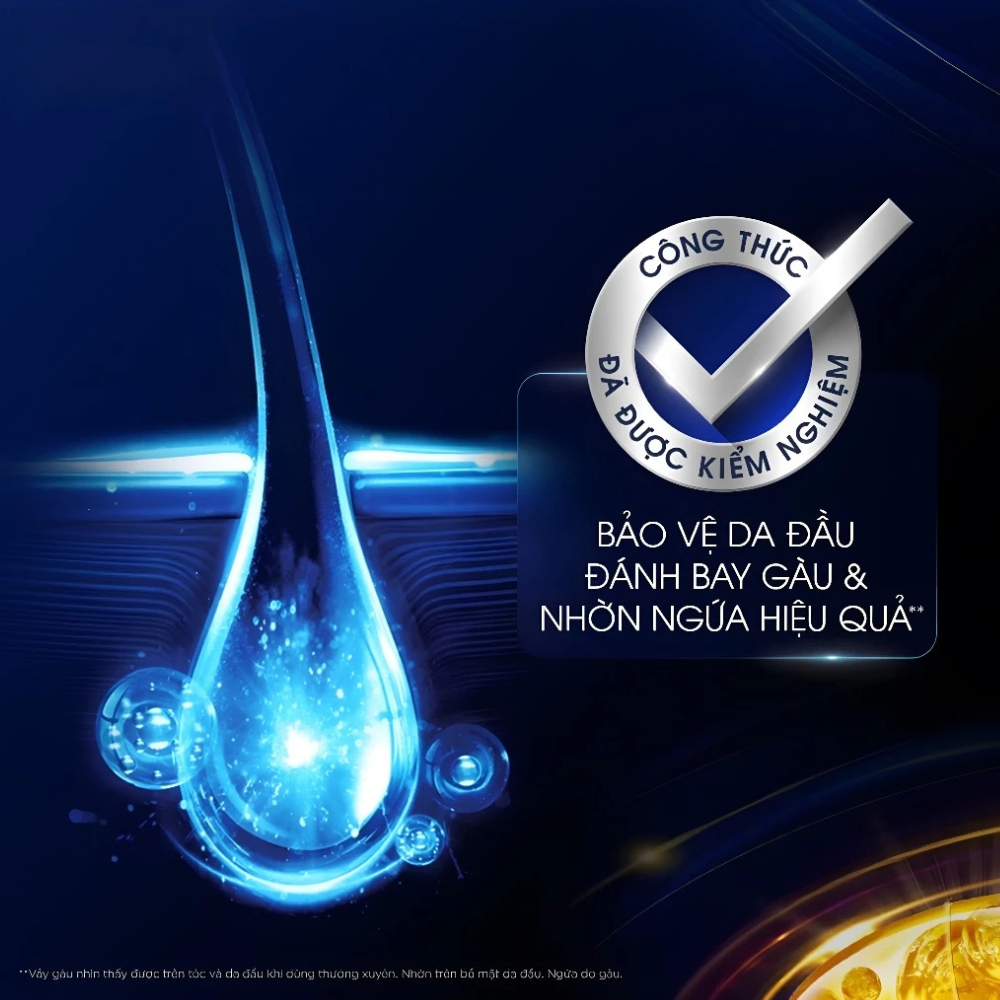 Dầu gội sạch gàu Clear đánh bay gàu & nhờn ngứa, sảng khoái cả ngày dài 630G
