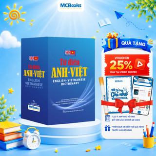 Sách - Từ Điển Anh Việt Phiên Bản Bìa Xanh Cứng